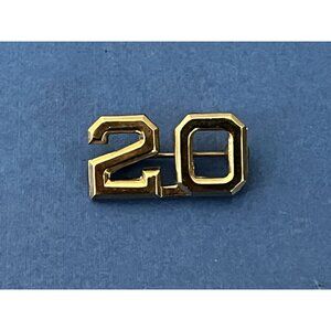 US ARMY 20th INFANTRY Silver Tone Badge MILITARY Pin